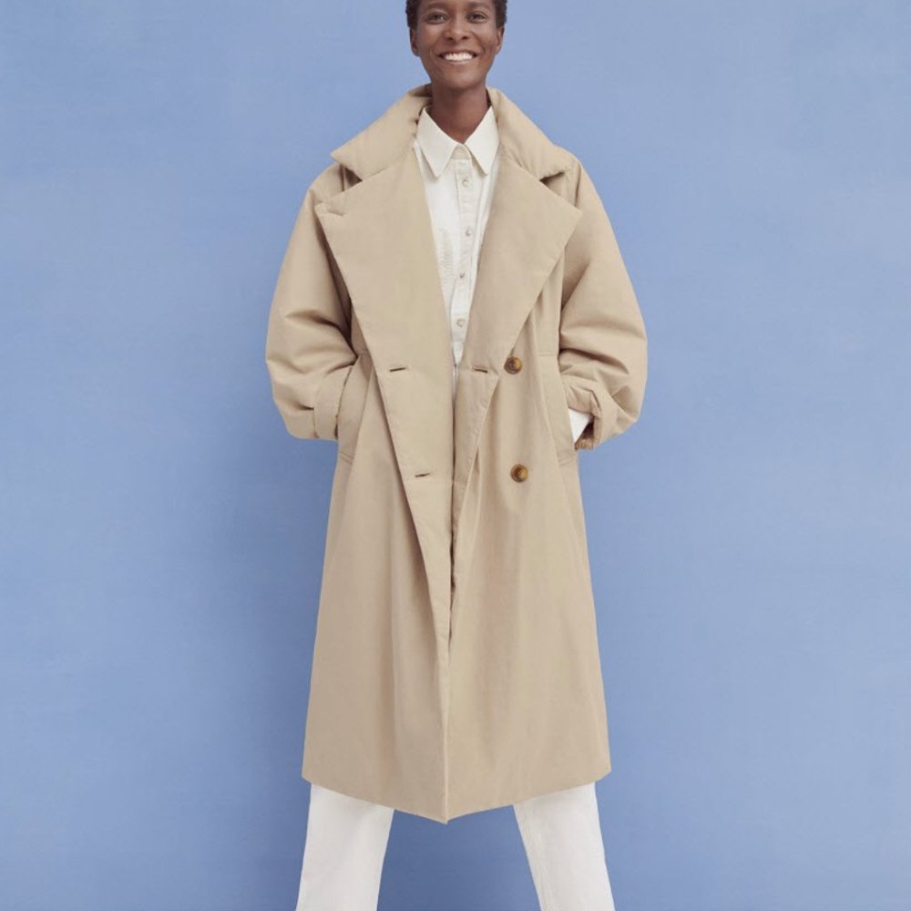 Uniqlo U Padded Coat with Belt